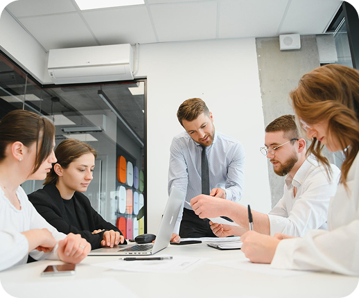 Business team collaboration