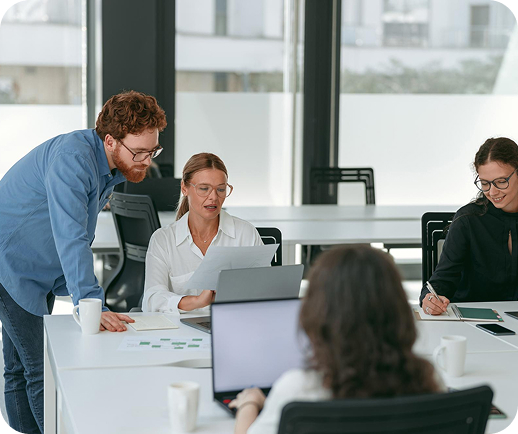 Business team collaboration